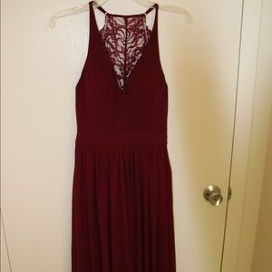 Floor length formal dress
